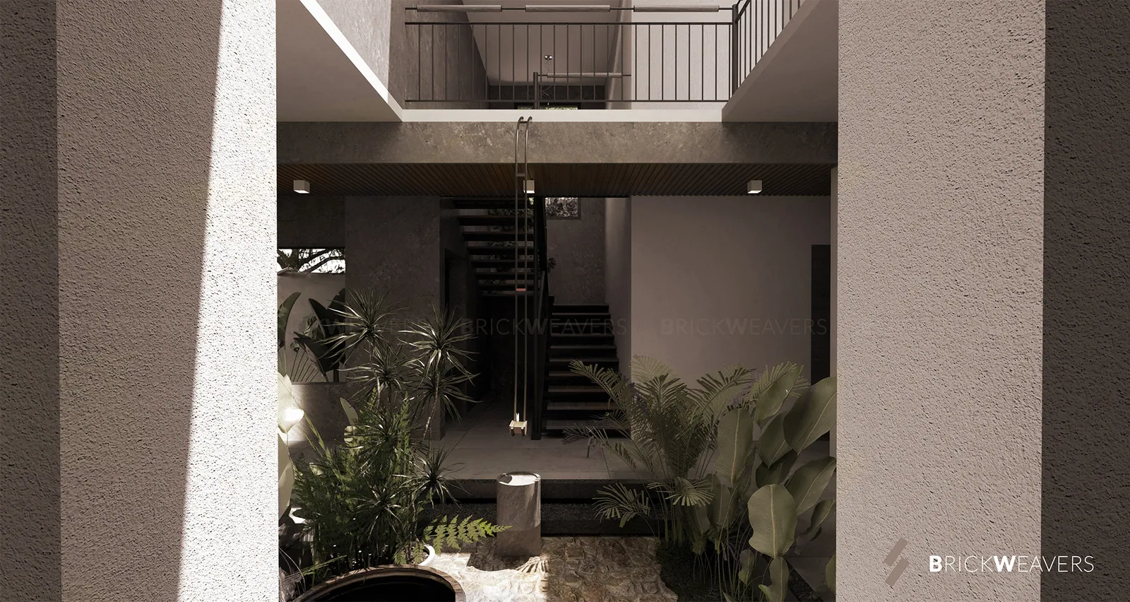 The courtyard — Agaram